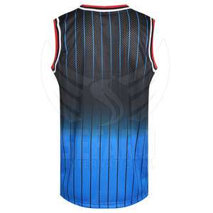 เสื้อบาสเก็ตบอลสั่งทำขายส่งแบบใหม่ล่าสุด พิมพ์โลโก้ตามสั่ง - Product Image 2