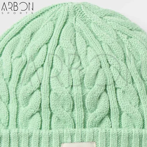 Bonnets unisexes décontractés faits à la main de qualité supérieure, épais et doux, pour l'extérieur en hiver, avec logo personnalisé, nouvelle collection, très demandés - Product Image 5