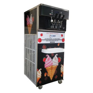 Machine à glace molle automatique chinoise à trois saveurs, électrique, fournie par l'usine - Product Image 3