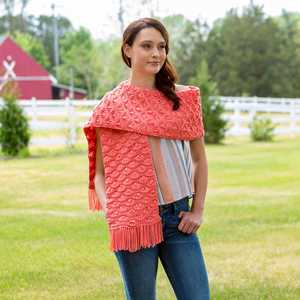 New Design <b>100</b>%<b>Cashmere</b> Women's Knitted Scarf Winter Cold Protection Eco-Friendly Checked Warm Knitted Scarf For Women Daily Use - Product Image 5