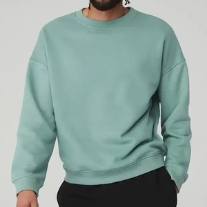 Sudadera Extra Grande Personalizada para Hombre, Sudadera con Hombros Caídos y Cuello Redondo, Sudaderas con Capucha y Sudaderas para Hombre, Ropa Casual - Product Image 1