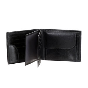 Cartera pequeña de cuero para hombre con protección RFID, tarjetero, funda para efectivo, billetera plegable de piel vegetal para mujer, diseño personalizado, oferta india 2026 - Product Image 3