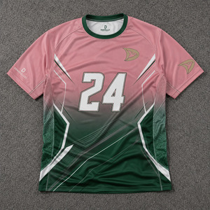 เสื้อเจอร์ซีย์คอร์นโฮลสำหรับผู้ชายแบบขายส่ง ผลิตตามสั่ง เนื้อผ้าโพลีเอสเตอร์น้ำหนักเบา ระบายอากาศได้ดี เหมาะสำหรับการแข่งขันและทีม - Product Image 1