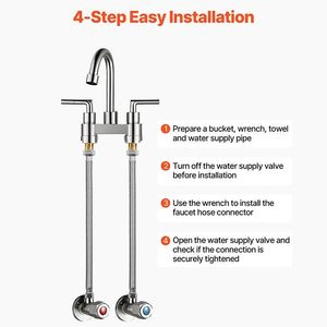 Raccord de tuyau d'alimentation pour robinet, accessoires de salle de bain de la série de flexibles de plomberie - Product Image 6