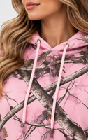 Ensemble sweat à capuche et pantalon de survêtement camouflage rose pour femme – Survêtement camouflage 2 pièces Fabricant OEM/ODM