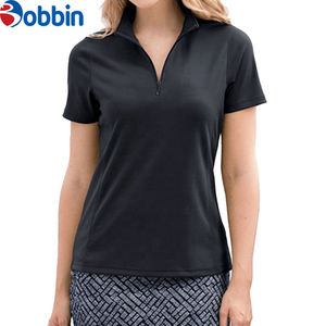 Polo pour femme en coton 100% avec logo, coupe ample et confortable, marque privée - Product Image 5