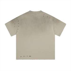 Camisetas de diseño personalizado, lisas, de alta calidad, con lavado ácido, al por mayor, camisetas vintage con lavado ácido para hombre - Product Image 6