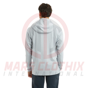 Top Trending Men's Fishing Hoodie Wholesale New Design Breathable Quick Dry Long Sleeve Fishing Hoodies For <b>Boys</b> - Product Image 4