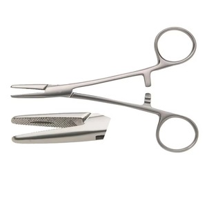 Portaagujas Wright de 12.5cm con mandíbula dentada, instrumento quirúrgico de precisión de acero, certificado CE, herramienta de alta calidad para sujetar agujas - Product Image 2