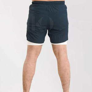 Men Casual Workout Gym <b>Shorts</b> Lightweight Quick Dry Eco-Friendly Comfortable Durable Training Running Fitness Exercise Sessions - Product Image 3