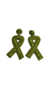 ต่างหูแฟชั่นประดับลูกปัดปักลายจากอินเดีย ทำด้วยมือ สีขาว สำหรับผู้หญิงและเด็กผู้หญิง - Product Image 6