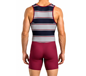 Traje de remo para hombre y mujer, traje de remo de competición de tela elástica con estampado personalizado - Product Image 3