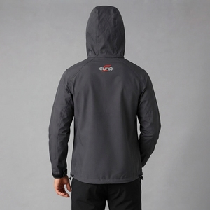 Hip Hop Hooded <b>Canvas</b> Windbreaker <b>Jacket</b> Men Women Winter Breathable Waterproof Front High Street Fashion Windbreaker <b>Jacket</b> - Product Image 2