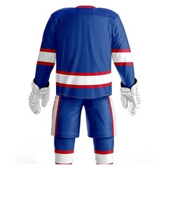 Camisetas de Hockey sobre Hielo Premium, Proveedor de Ropa Deportiva Personalizada OEM, Uniformes de Hockey Transpirables de Secado Rápido para Clubes, Escuelas y Academias - Product Image 3