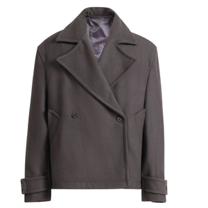 Blouson Bomber Homme en Mélange de Laine, Coupe Décontractée, Léger, Imperméable, Réversible, pour l'Hiver, Usage Quotidien, Qualité Supérieure - Product Image 5