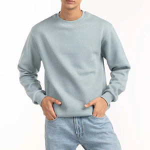เสื้อสเวตเชิ้ตแขนยาวสตรีทแวร์ผ้าฝ้าย 100% ขายส่ง รับทำโลโก้ ดีไซน์ใหม่ ย้อมสีพื้น แฟชั่นสำหรับฤดูหนาว ลดราคา - Product Image 2