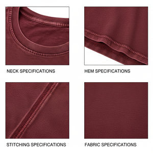 High Quality Custom Logo Plain T-Shirts 100% Cotton Oversize Tee Short-Sleeved Men's T-Shirts Plus Size T-Shirts - Product Image 3