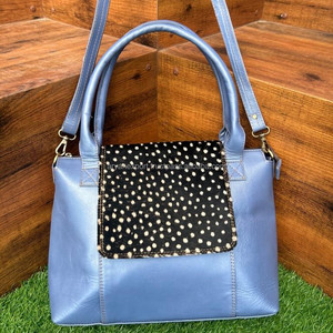 Vente en gros de sacs fourre-tout décontractés de grande capacité avec logo personnalisé pour femmes sac à main tendance en cuir recyclé de haute qualité sacs fourre-tout de luxe pour femmes - Product Image 5
