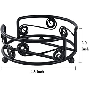 Juego de Posavasos Redondos de Corcho Natural Ecológicos al por Mayor con Soporte Metálico, Resistentes al Calor y Absorbentes, para Decoración del Hogar - Product Image 2