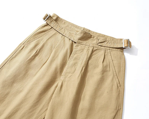 Pantalones Cargo Verde Oliva para Hombre, Cintura Elástica, Múltiples Bolsillos, Estilo Casual para Otoño, Material de Lona, Transpirables - Product Image 4