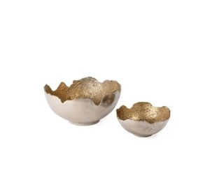 Frutero Decorativo, Recipiente para Alimentos, Tazón para Ensalada de Frutas, Tazón para Frutas Hecho a Mano, Recipiente Decorativo para Alimentos, Tazón de Metal - Product Image 1
