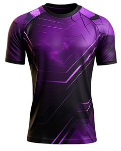 <b>Mens</b> Performance Athletic T-<b>Shirt</b> 100% Cotton Breathable <b>Stretch</b> Quick Dry Lightweight Gym Running Training Fitness Workout - Product Image 1