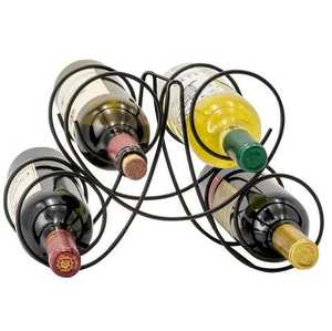 Estante para Botellas de Vino de Diseño Personalizado en Madera para Bares, Pubs y Uso Decorativo, Soporte para Botellas de Vino - Product Image 2