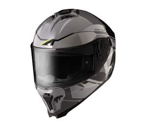 หมวกกันน็อค ASTONE รุ่นใหม่ ขายดี รับประกันคุณภาพ หมวกกันน็อคแบบเต็มใบ ผลิตจากวัสดุ ABS ผิวด้าน ได้รับมาตรฐาน ECE22.06 รุ่น GT6 สีเทา/ด้าน - Product Image 2