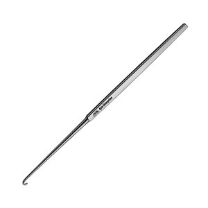 Instrumento Médico para Aplicaciones Quirúrgicas: Mejores Prácticas para Precisión en Procedimientos Quirúrgicos - Gancho Quirúrgico de 2 Puntas, Curvo Pequeño y Ciego - Product Image 5