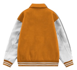 OEM Custom Logo <b>Men</b> Baseball Wool Varsity <b>Jackets</b> Wholesale Winter Collar Letterman <b>Jacket</b> <b>for</b> <b>Men</b> - Product Image 6