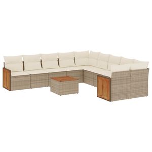 Conjunto de Sofás de Jardín Color Beige - Product Image 2
