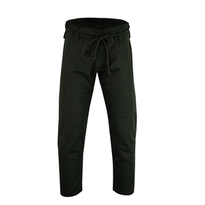 Pantalon de MMA noir unisexe pour adultes, coupe régulière, tissu respirant en spandex 220g, logo personnalisé, vêtements de sport - Product Image 1