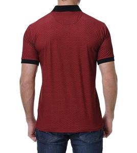 Nouveau design 2026 – Polos de golf imprimés tendance pour hommes, manches courtes, broderie de logo personnalisée, style streetwear - Product Image 5