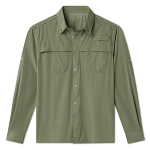 Camisa de Pesca Impermeable para Hombre, Ligera, con Protección UV, Material de Secado Rápido y Resistente al Agua para Senderismo - Product Image 4