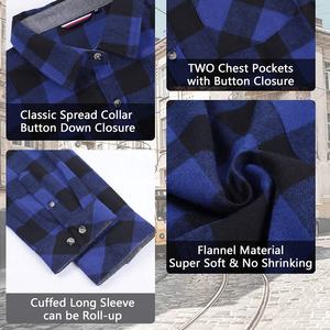 Soft Touch Cotton Shirt Comfy Wear Full Sleeve Shirt Clothing Winter Wear Cool Printed Heavyweight Shirt Custom Anti-Wrinkle - Product Image 3