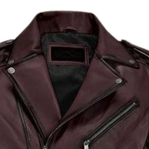 Vestes en cuir pour hommes de haute qualité, personnalisées, de luxe, style streetwear / Vestes en cuir imperméables personnalisées pour l'extérieur, OEM - Product Image 3