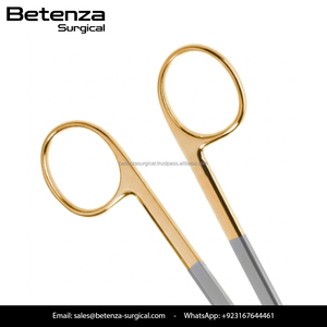 Ciseaux Aston Facelift Supercut à lames courbées dentelées en carbure de tungstène, instruments chirurgicaux de qualité supérieure - Product Image 4