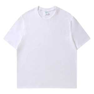 เสื้อยืดผู้ชายคุณภาพสูง ผ้าฝ้าย 100% สวมใส่สบาย รับผลิตตามแบบ OEM ระบายอากาศได้ดี ไซส์ใหญ่ ทรงปกติ แขนสั้น ผ้าไม่ทอ น้ำหนัก 220 กรัม - Product Image 1