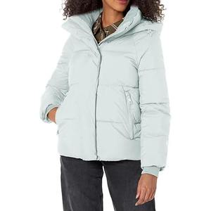 Veste matelassée d'hiver sur mesure, chaude et respirante, à capuche, séchage rapide, en tissu peigné, extérieur polyester, pour homme - Product Image 4