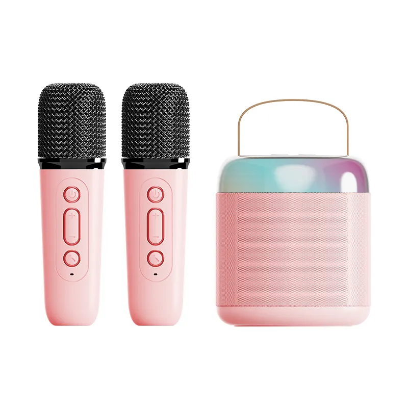 Altoparlante Karaoke con microfono e altoparlante portatile bluetooth con microfono bassi mini altoparlanti bluetooth wireless di alta qualità