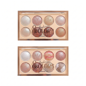8 Colors Baked <b>Eyeshadow</b> & Highlighter Palette - Product Image 1