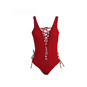 Maillot de bain une pièce professionnel pour femmes, haute résistance au chlore, protection anti-UV, respirant, en Spandex et Polyester - Product Image 2