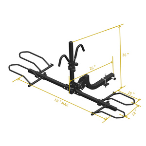 ที่ยึดจักรยานแบบหนีบสำหรับ 2 คัน รุ่น Heavy Duty พร้อมระบบล็อคกันขโมย - Product Image 1