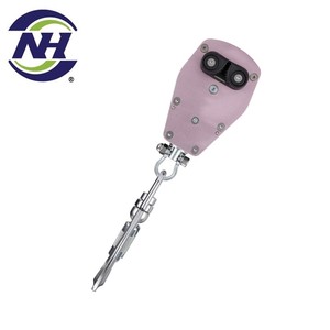 Descensor de cuerda de 9,5mm con certificación ANSI de aluminio de color personalizado con capacidad de carga de 50-200kg para uso profesional - Product Image 1