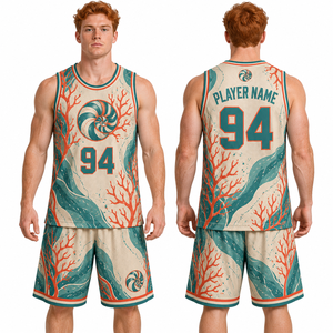 Tenues de basketball universitaires : Maillots, shorts, vêtements d'équipe, uniformes, fournisseur d'équipements sportifs, commandes en gros, numéros de joueur, tenues assorties - Product Image 5
