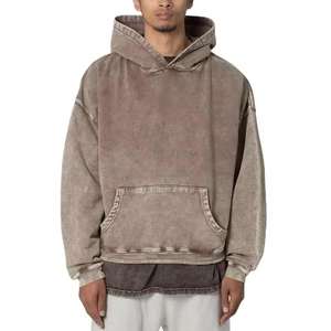 Sudaderas con efecto acid wash a precio de fábrica para hombre, las más vendidas, básicas e informales, de mezcla de algodón, en diferentes colores. - Product Image 1