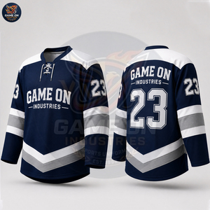2026 New Trendy With Private Lable OEM ODM Service Team Performance Wear Sublimated Design Breathable Fabric Ice Hockey Uniform - Product Image 5