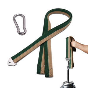 Leather Weight <b>Lifting</b> Wrist <b>Strap</b> Elastic Cotton Customized Color Custom Logo Private Label Fitness Gym <b>Straps</b> <b>Lifting</b> - Product Image 1