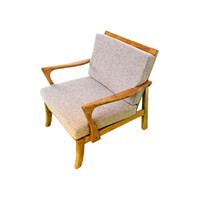 Ensemble de chaises de table café simple de haute qualité Beau design en bois de frêne pour salon ou hôtel prêt pour l'exportation au Vietnam