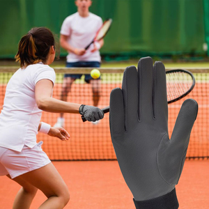 Guante de Racquetball Premium, Orientación para la Mano Izquierda, Doble Costura, Cuero Sintético, Refuerzo en el Pulgar, Solución para Manos Sudorosas, Agarre Antideslizante - Product Image 5